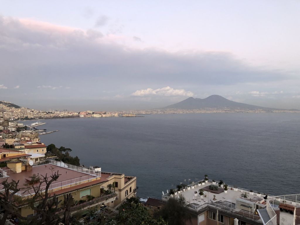 Golfo di Napoli e vesuvio